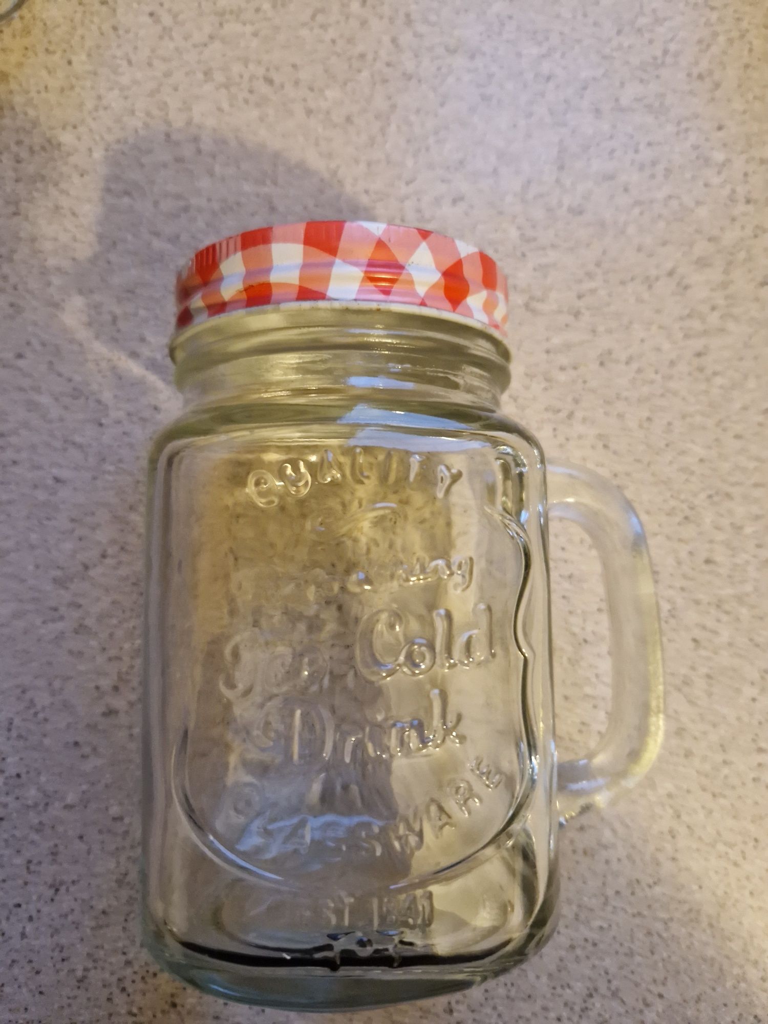 Słoiki na lemoniadę 450ml szklanki - 4 szt. KPL