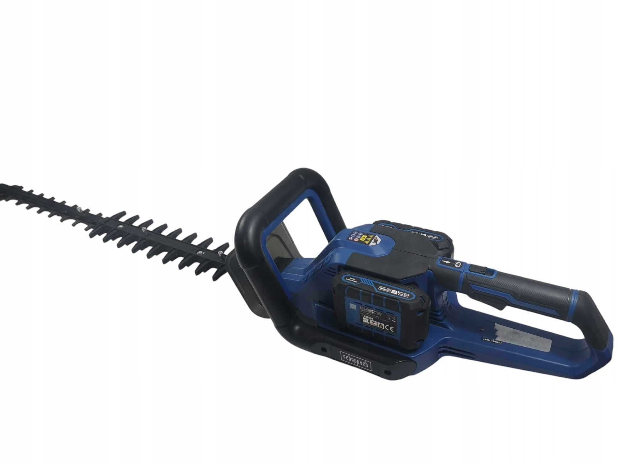 Akumulatorowe nożyce do żywopłotu Scheppach BC-HT720-X 20V-IXES