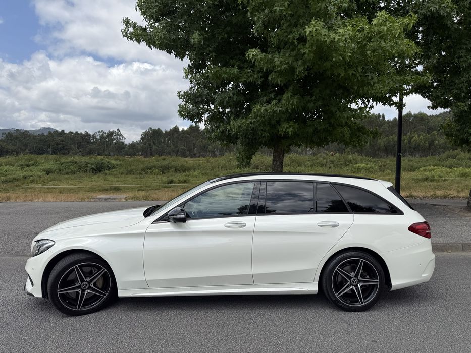 Mercedes C300h AMG (suspensão pneumática)