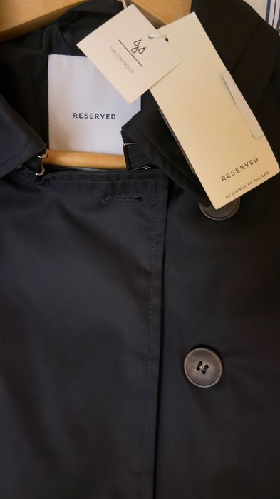Класичний тренч прямого крою, Reserved, розмір S