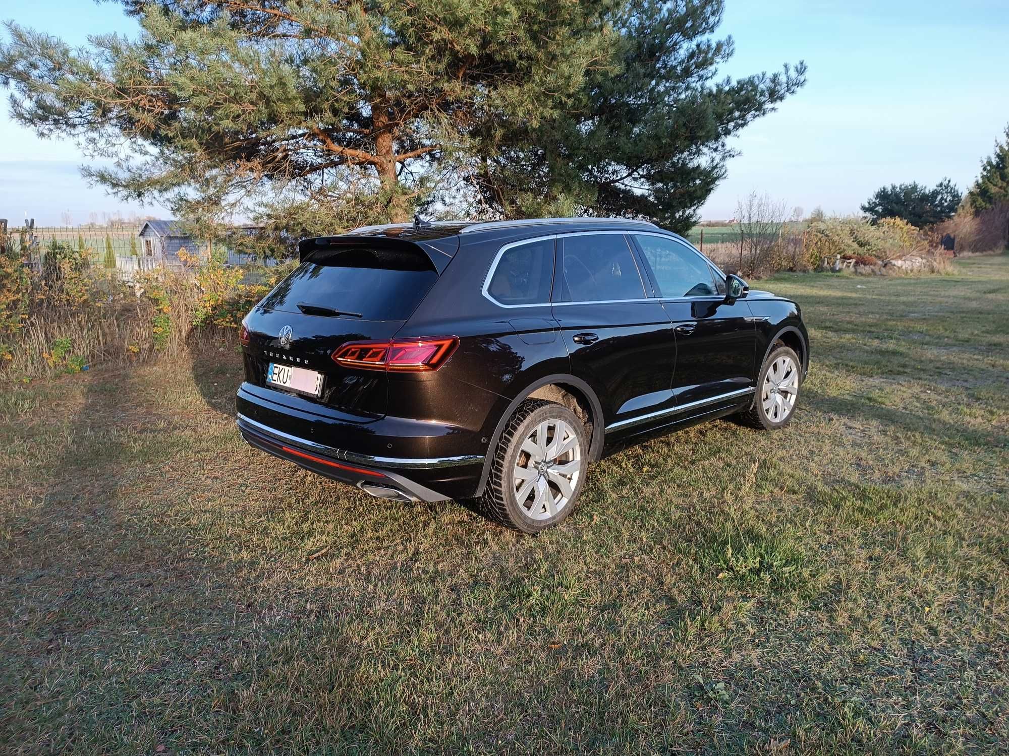 VW Touareg4x4oś skrętna pneumat noktowizor salon matrix wentyleZamiana