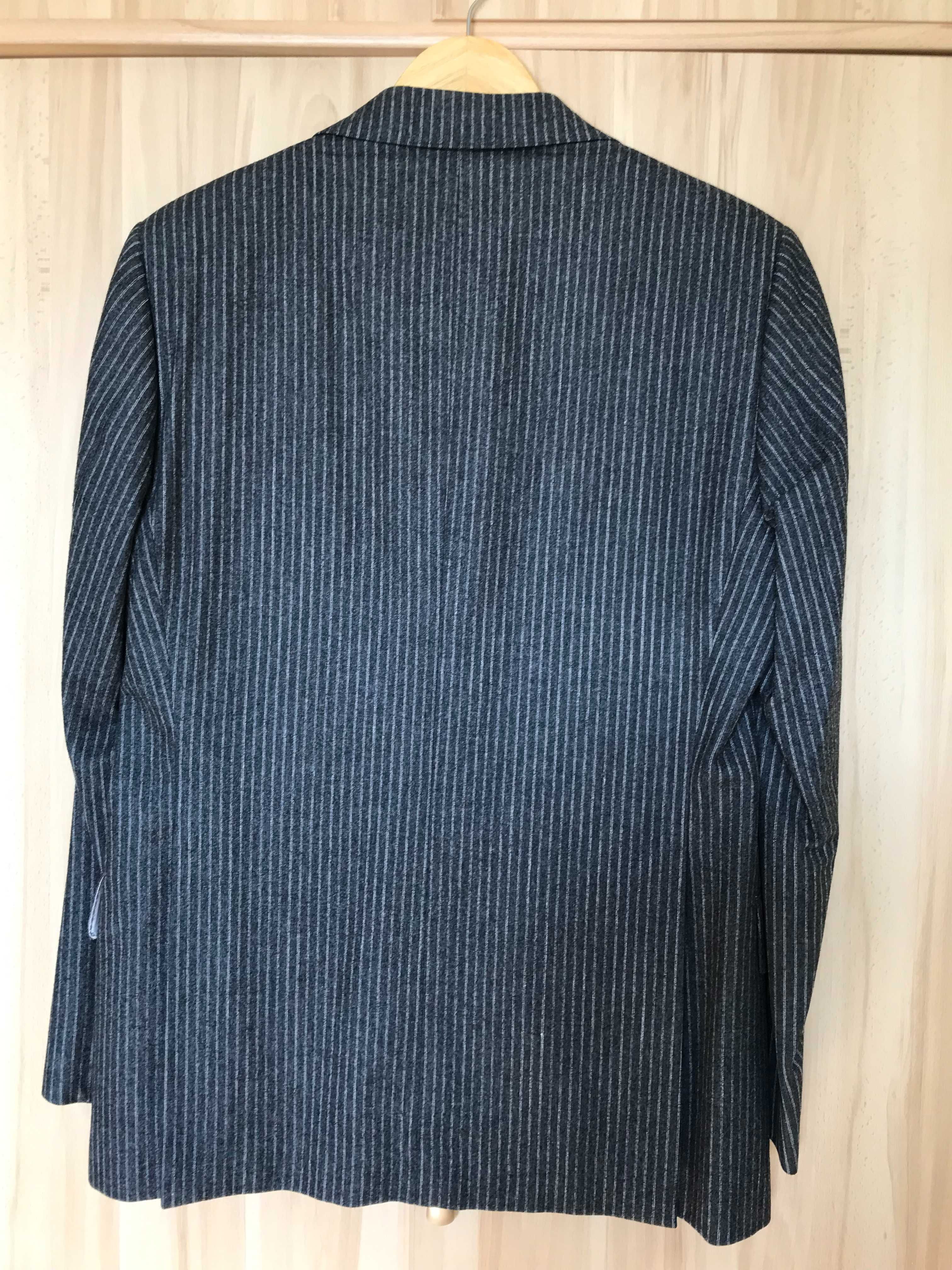 Marynarka włoska bespoke Pinstripe VBC 110'S r. 48 (M)