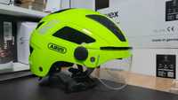 kask ABUS HYBAN 2.0 ACE Signal Yellow 52-58