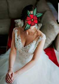 Suknia sukienka ślubna Herm's Bridal model Aprille 36