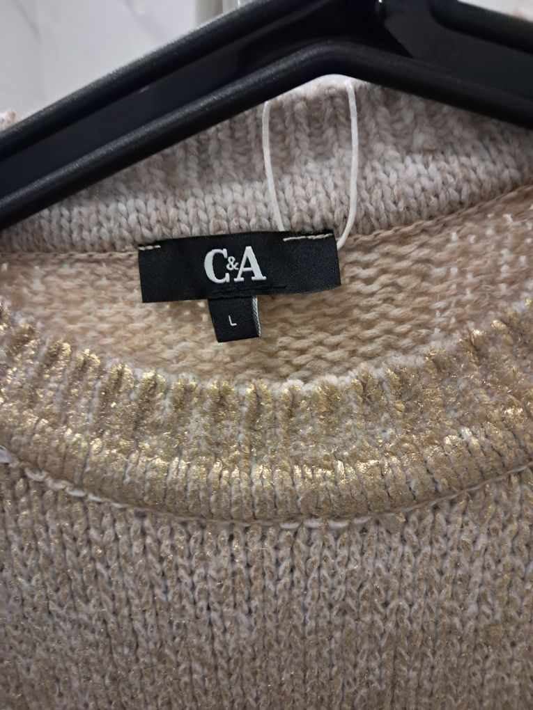 MALHA c etiqueta dourada da C&A