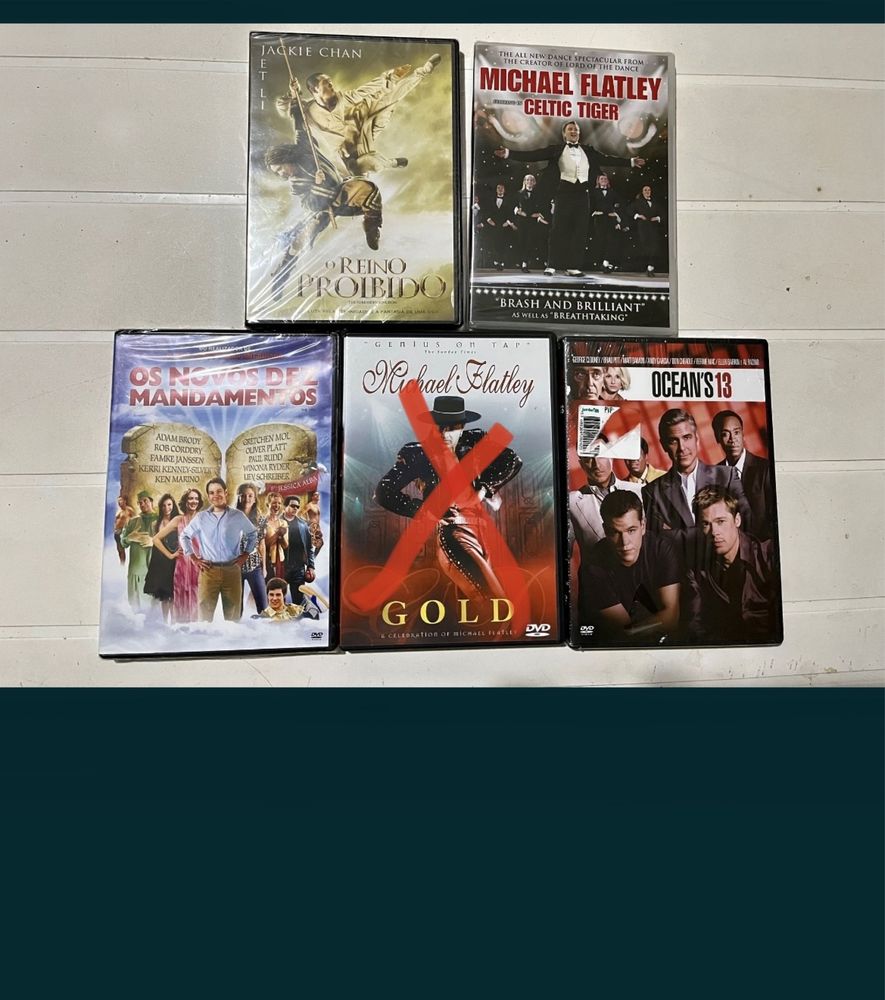 DVDs originais ótimo estado