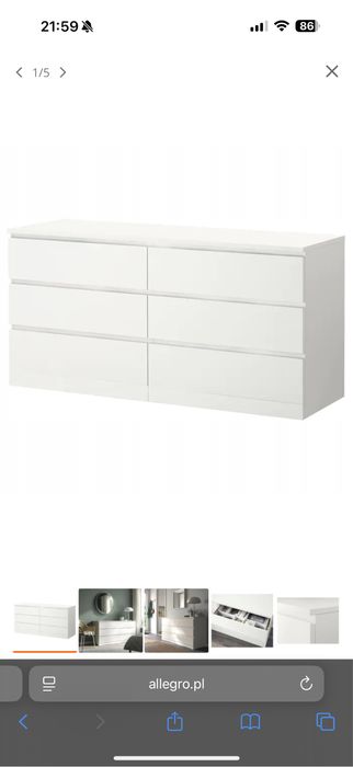 Ikea Malm uzywana