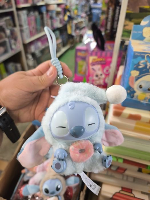 М'яка іграшка Стіч сюрприз Stich Labubu Лабубу брелок з Польщі