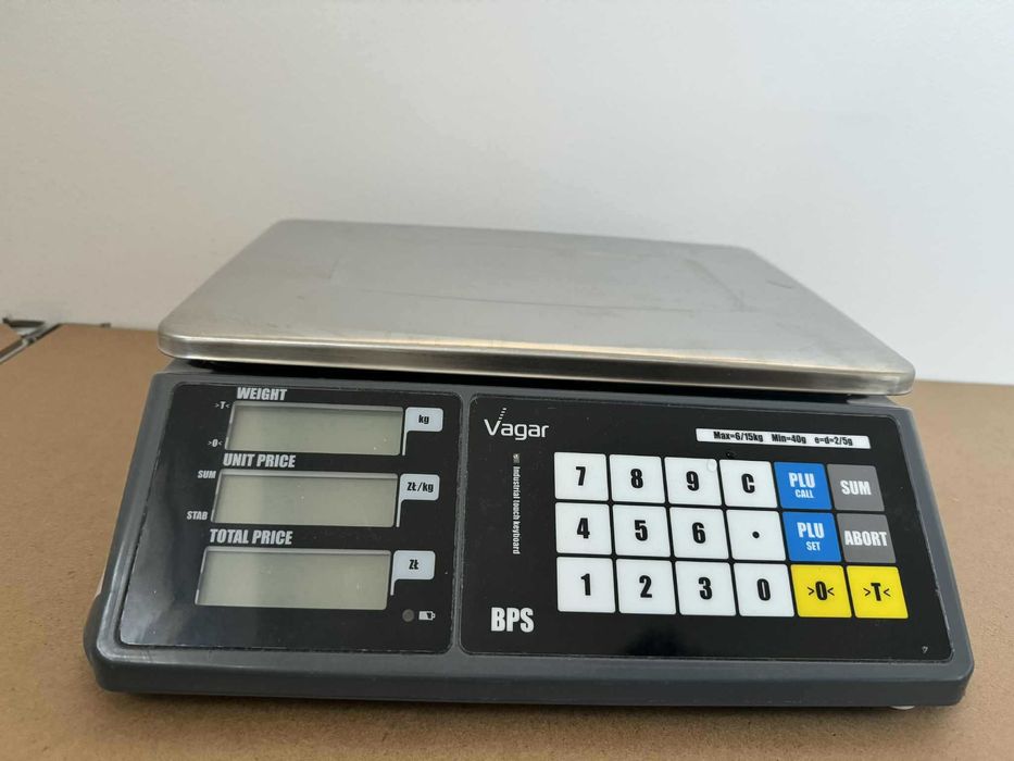 Waga sklepowa z legalizacją - Vagar jak nowa