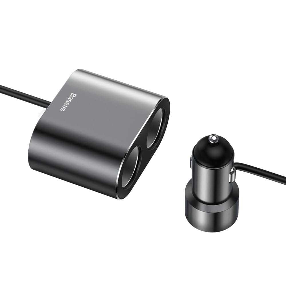 Baseus Ładowarka 2XUSB 3.1A + 2x rozdz gniazdka zapalniczki Sklep Wwa