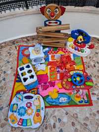 Tapete de actividades  com brinquedos com música excelente para infant