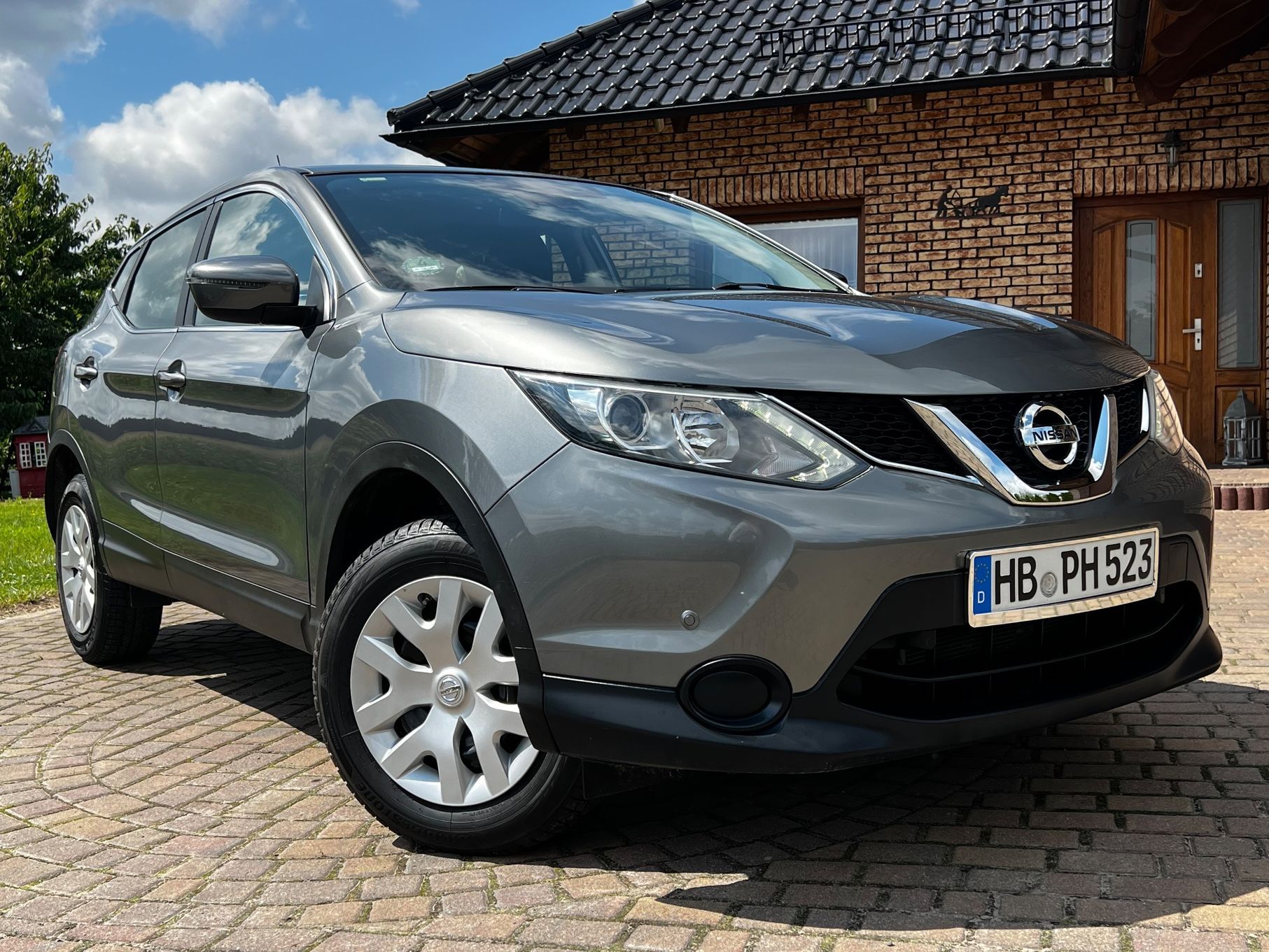 Nissan Qashqai Benzynka! Tylko 70.000km! Ledy! Parktronik! Czytanie Znaków! z Niemiec