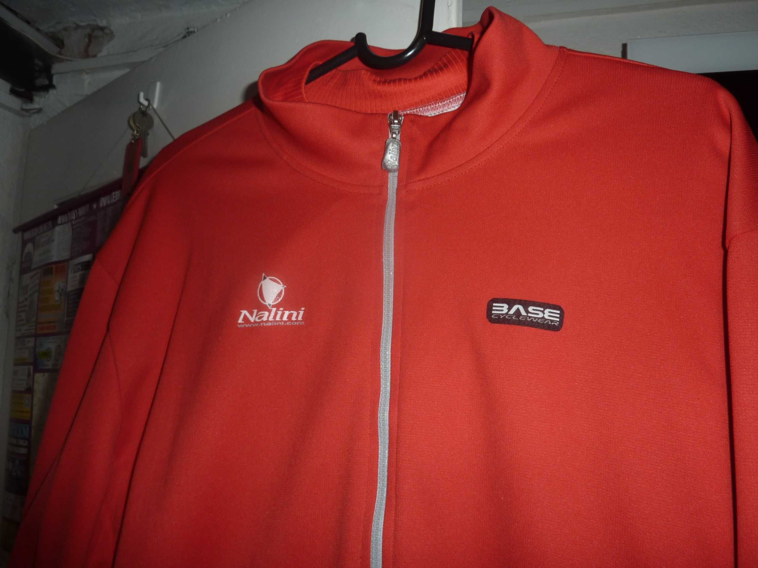 Bluza rowerowa NALINI BASE XXXXL Czerwona