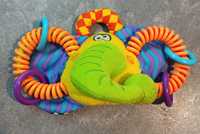 Kolorowy Słoń zabawka zawieszka sensoryczna kolory Playgro