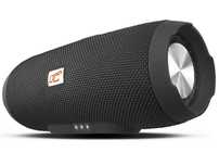 Nowy Przenośny głośnik bluetooth, AUX/BT/FM/USB MOC 2X3W  czarny.