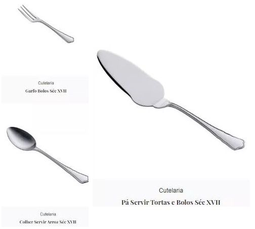 Faqueiro Topázio Séc. XVII