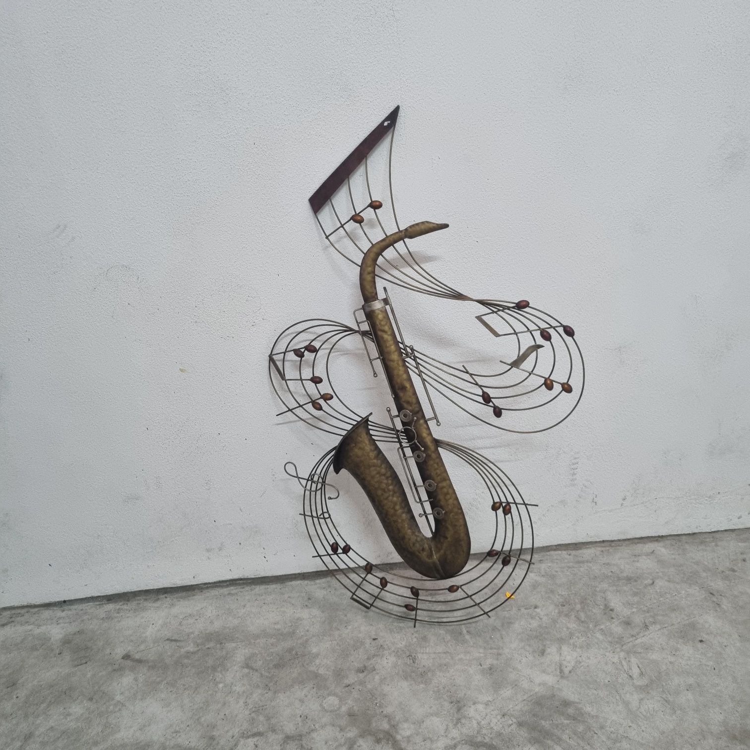 Decoração parede em metal