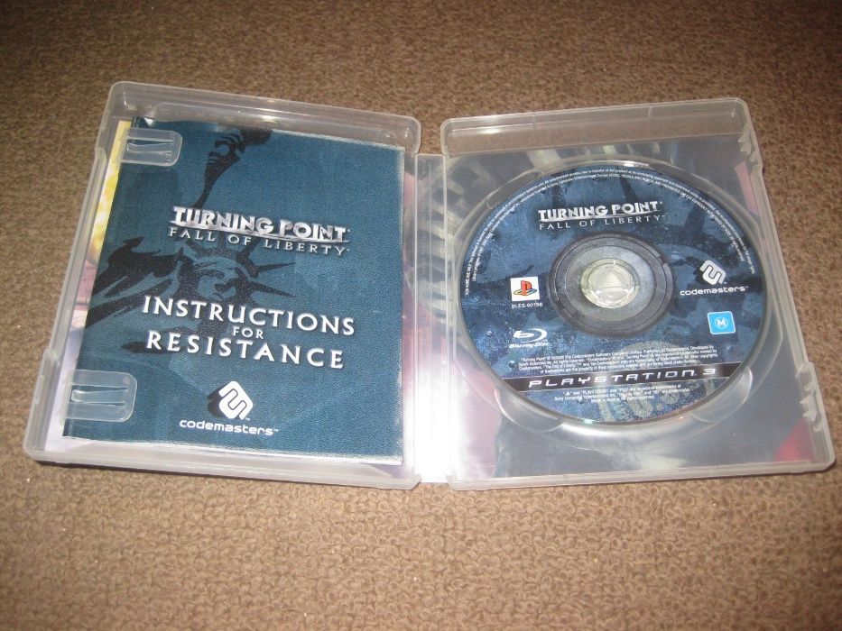 Jogo "Turning Point: Fall Of Liberty" para PS3/Completo!