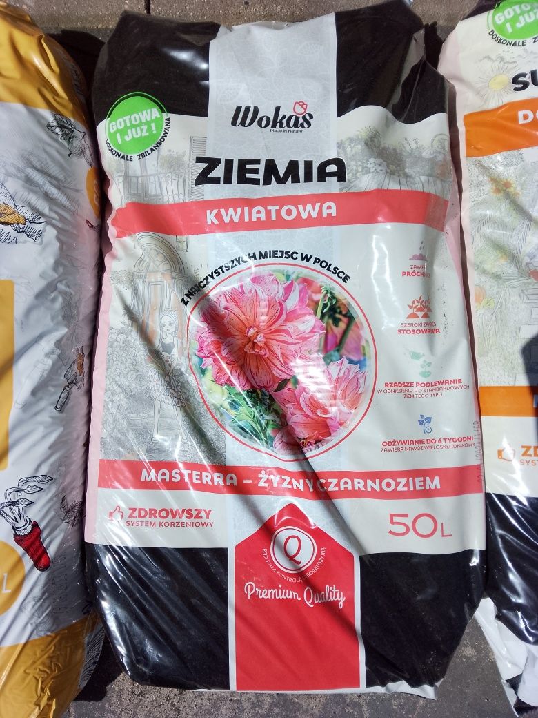 Ziemia Kwiatowa 50 L NOWA CENA !