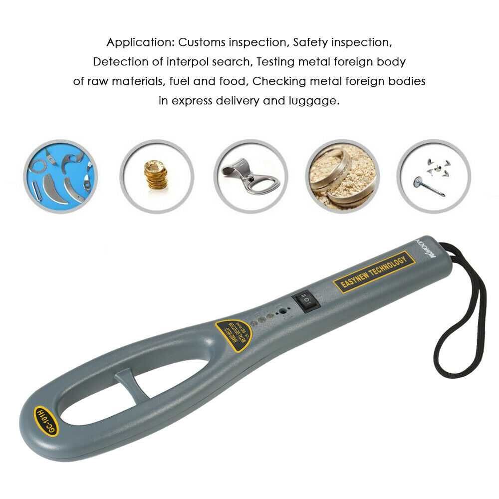 Detector metais para uso pessoal até 30cms de distancia/ profundidade