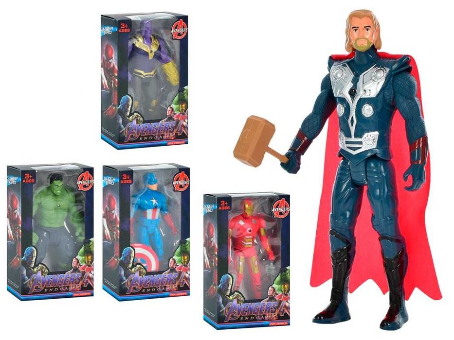 Ігрові фігурки супергероїв Marvel та DC