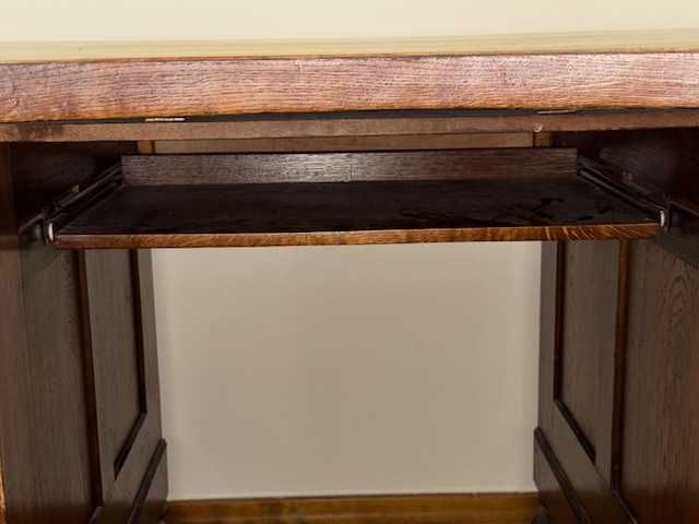 Biurko drewniane, okres międzywojenny