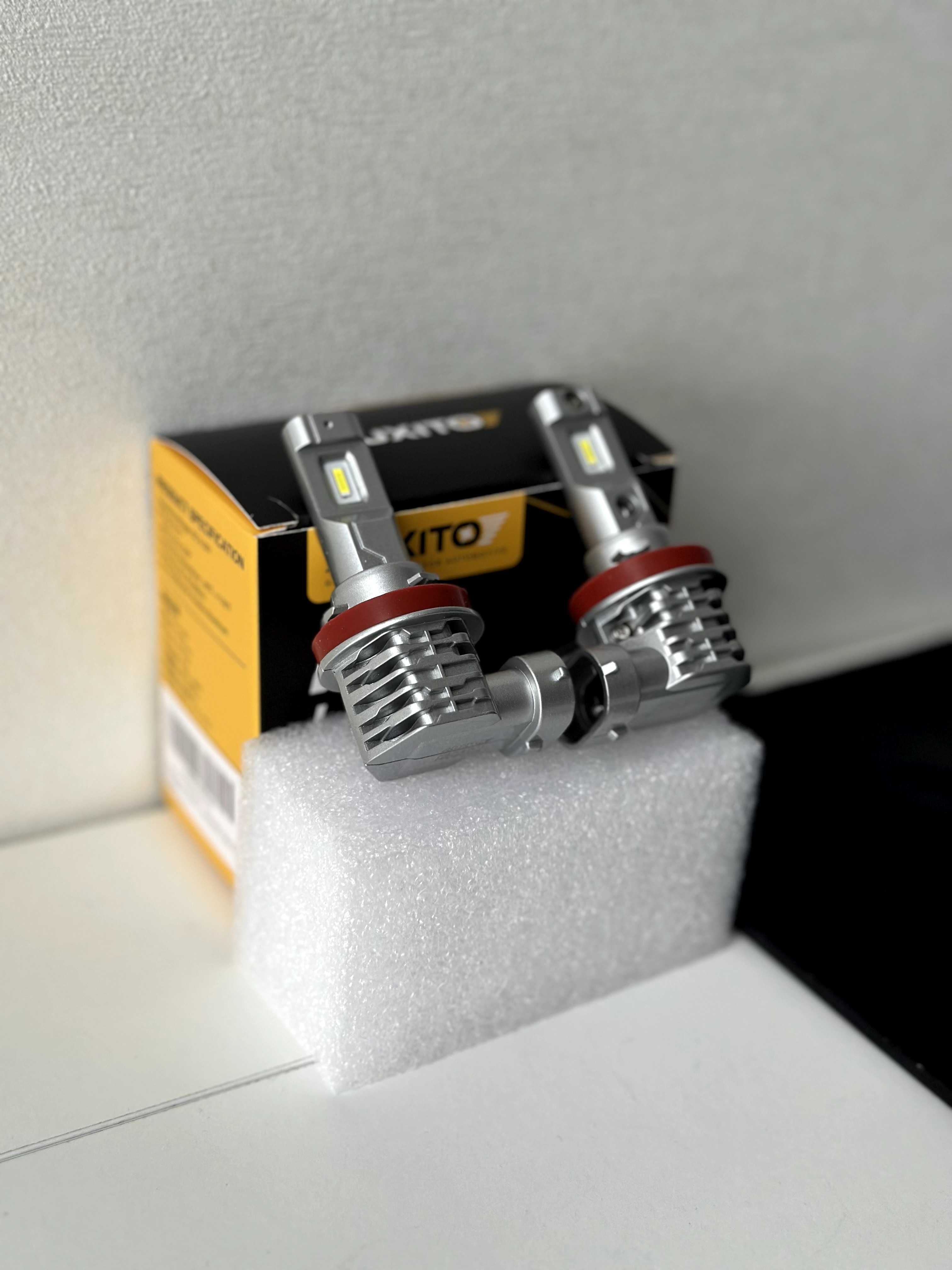 Светодиодные лед автолампы Auxito /HB4 HB3 H11 H9 H8 LED Canbus
