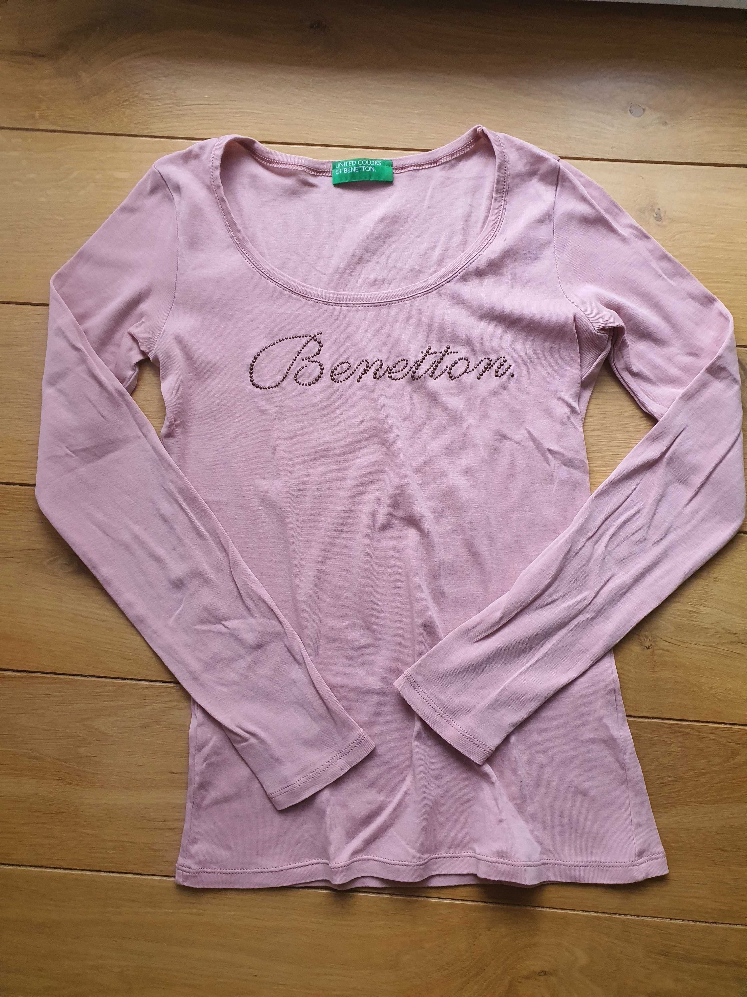 Bluzka damska BENETTON longsleeve rozmiar S