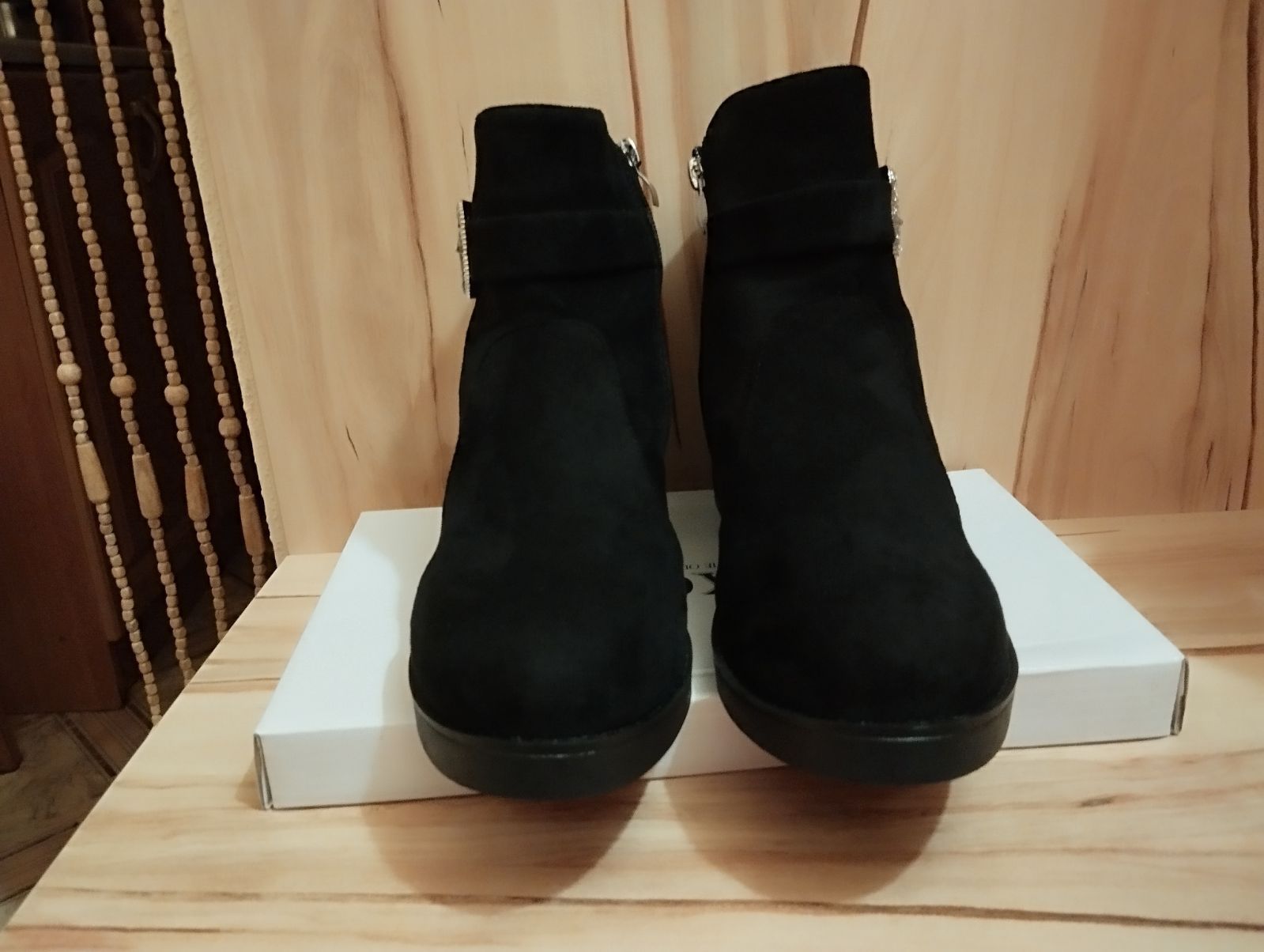 Śliczne zimowe damskie buty roz40 dl wkładki 25cm