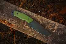 Nóż Ręcznie Robiony Alfa Oliv Bushcraft Custom Knifemaking