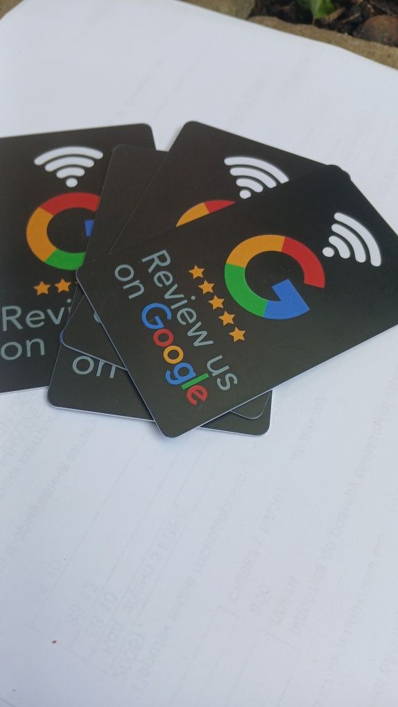 NFC tag картки для відгуків