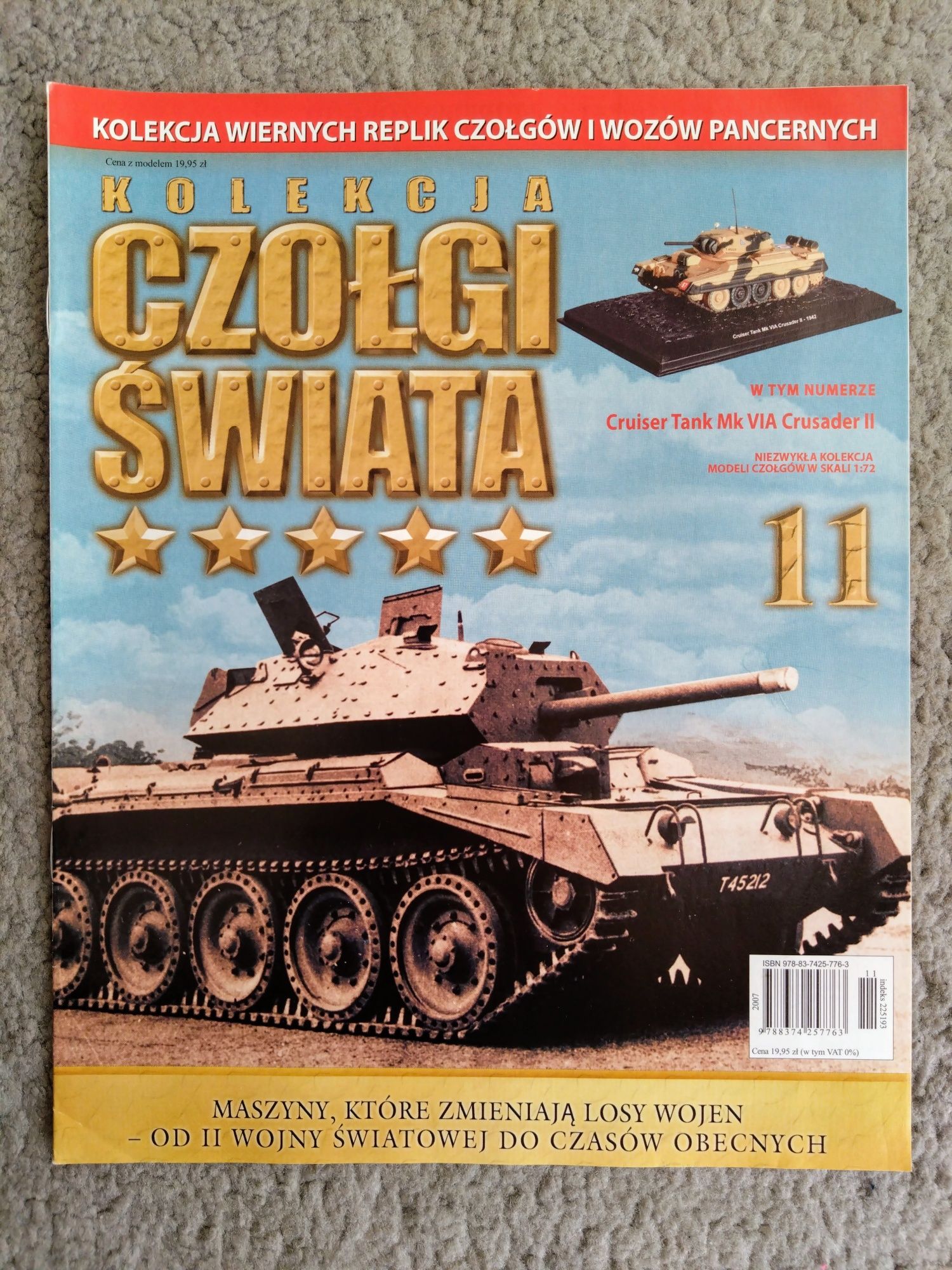 Kolekcja Czołgi Świata nr. 11 Cruiser Tank Mk. VIA Crusader II