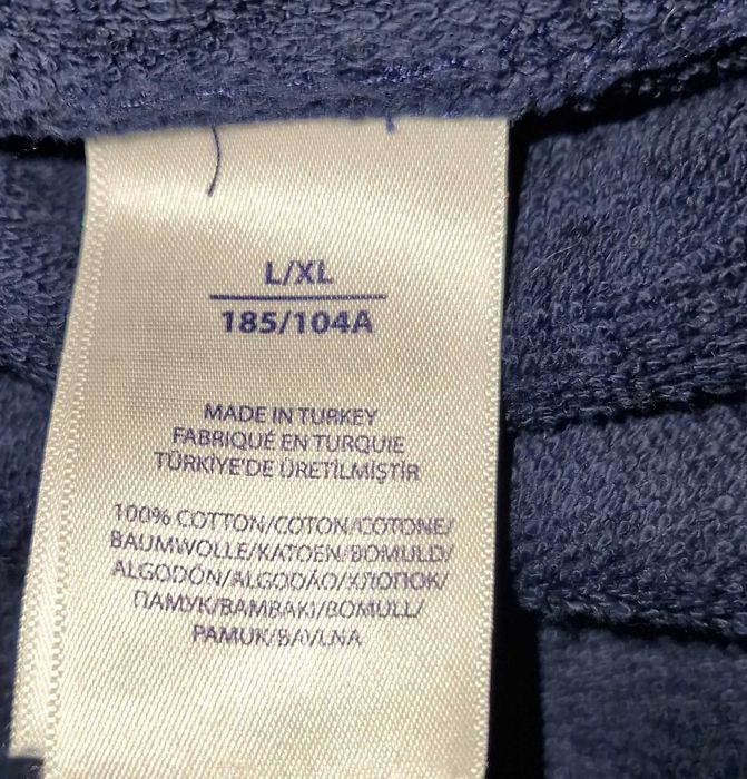 Szlafrok męski bawełniany RALPH LAUREN   L XL logo bdb