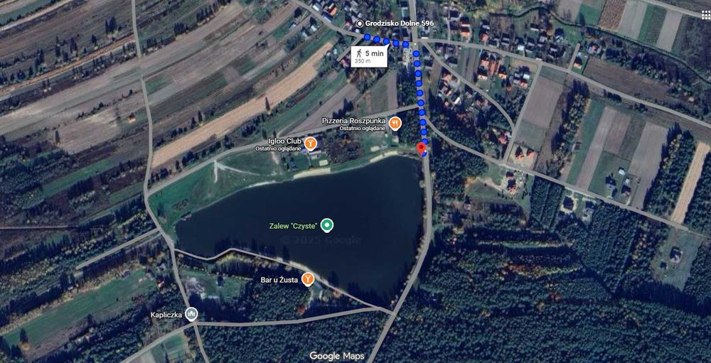 Do wynajęcia dom nad jeziorem Czyste, Grodzisko Dolne