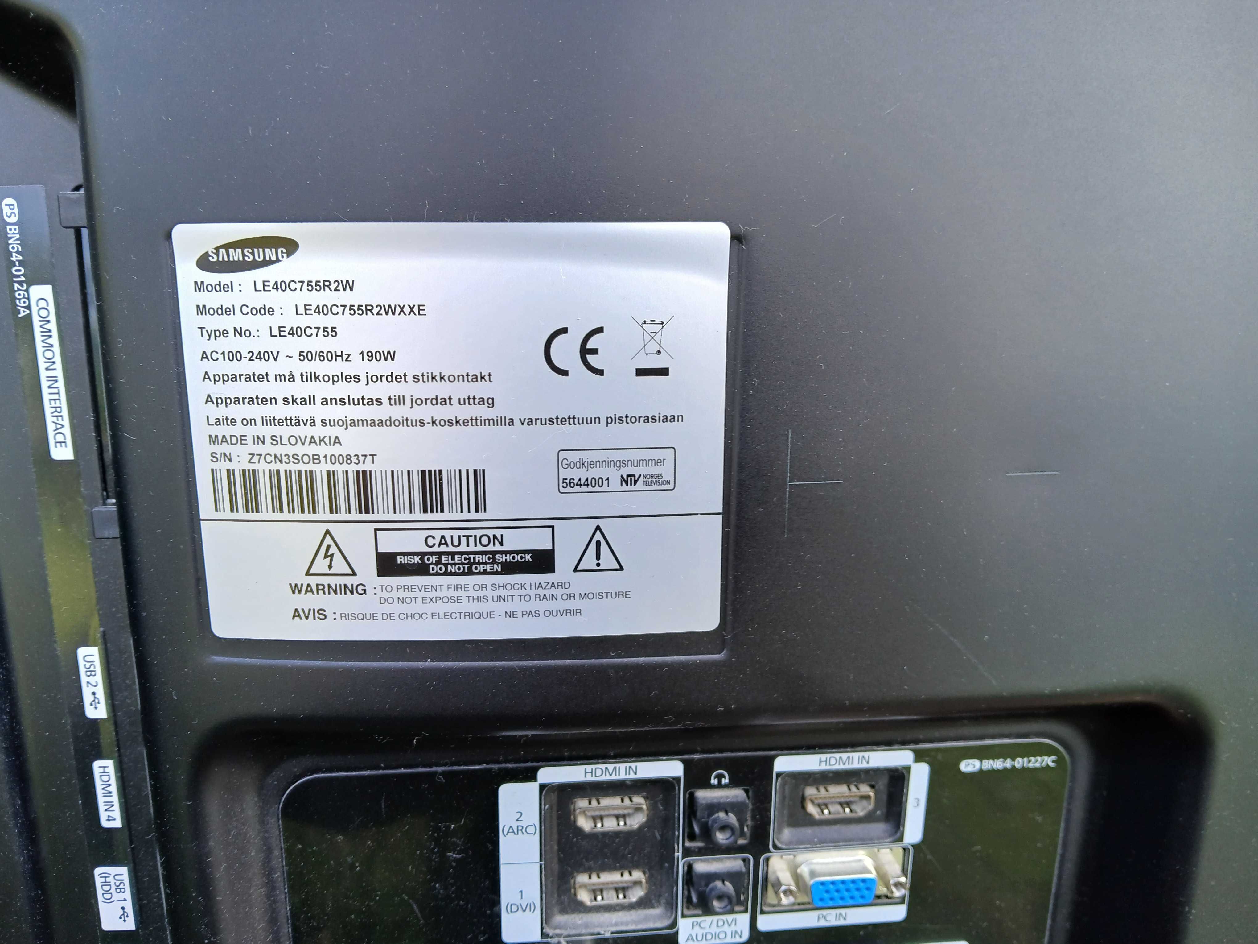 BN61.-06003X stopa podstawa telewizora Samsung 37" 40" 46"