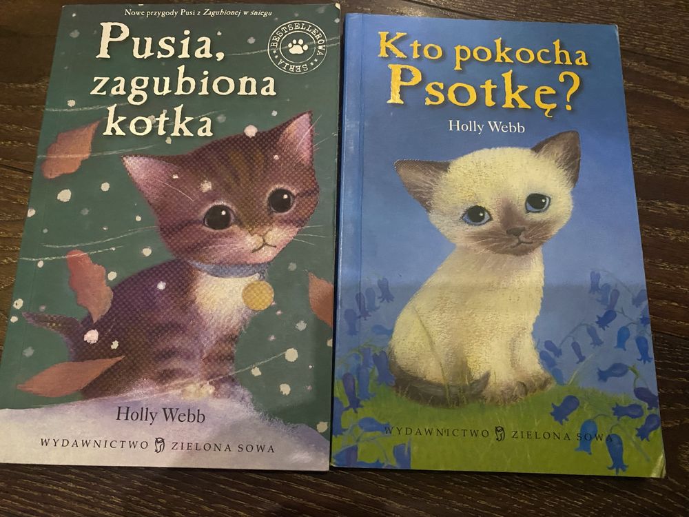 Seria książek o pieskach i kotkach