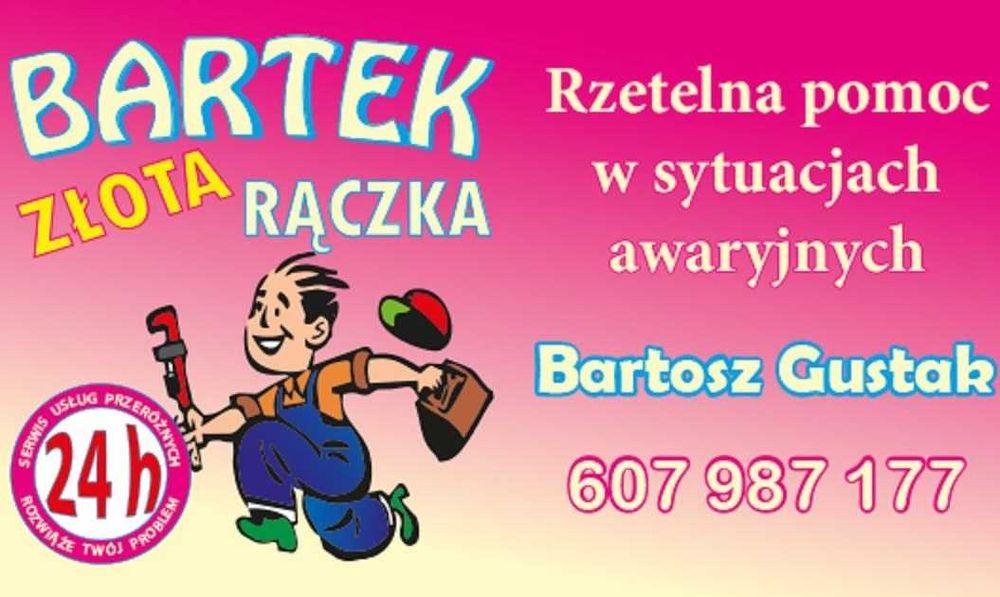Bartek Złota Raczka naprawy różne Białystok i okolica
