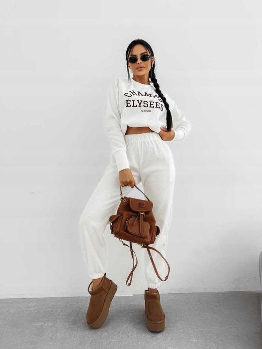 O la voga dres komplet biscuit ecru M