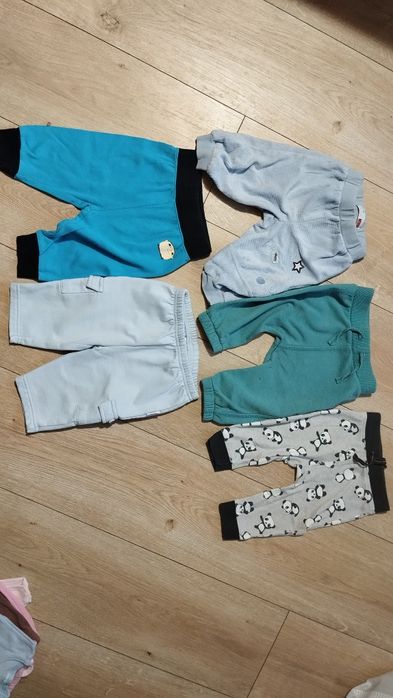 Zestaw ubrań dla chłopca 62-68cm 35 sztuk