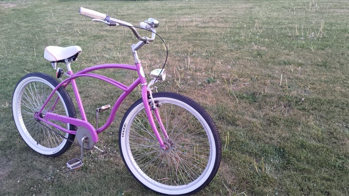 Rower retro beach cruiser