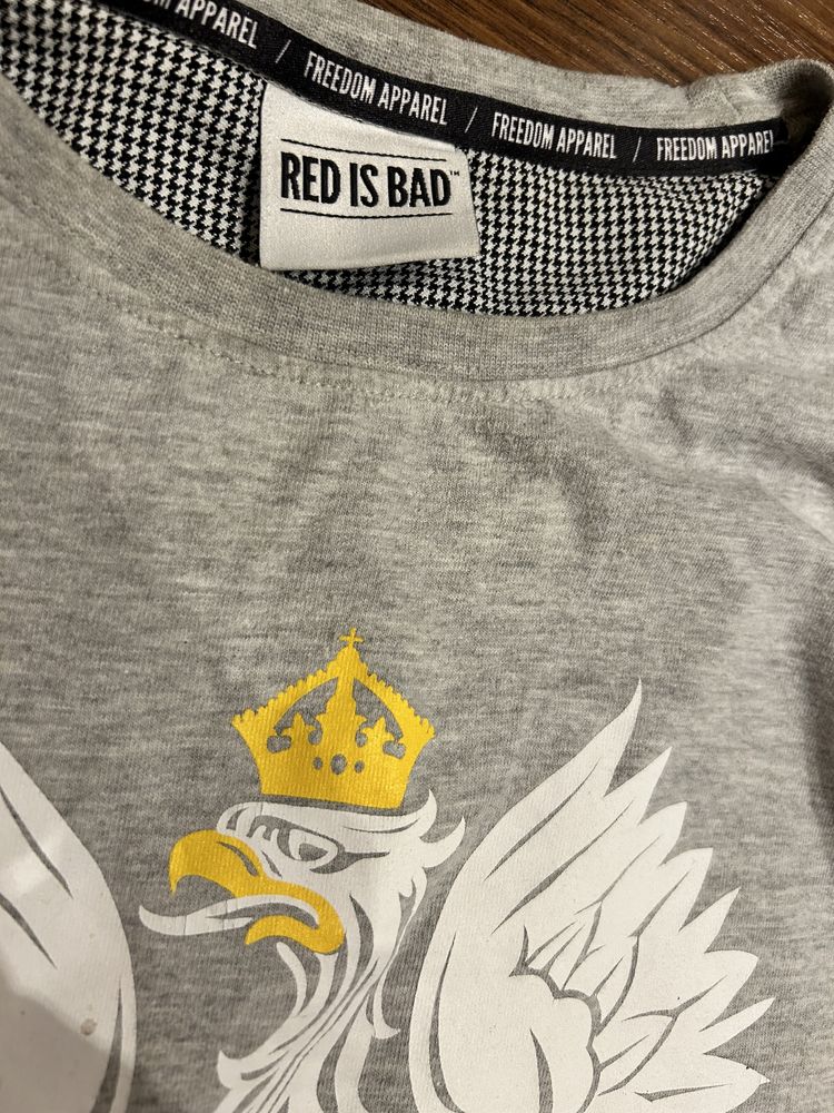 Bluza koszulka Red Is Bad Orzeł patriotyczna