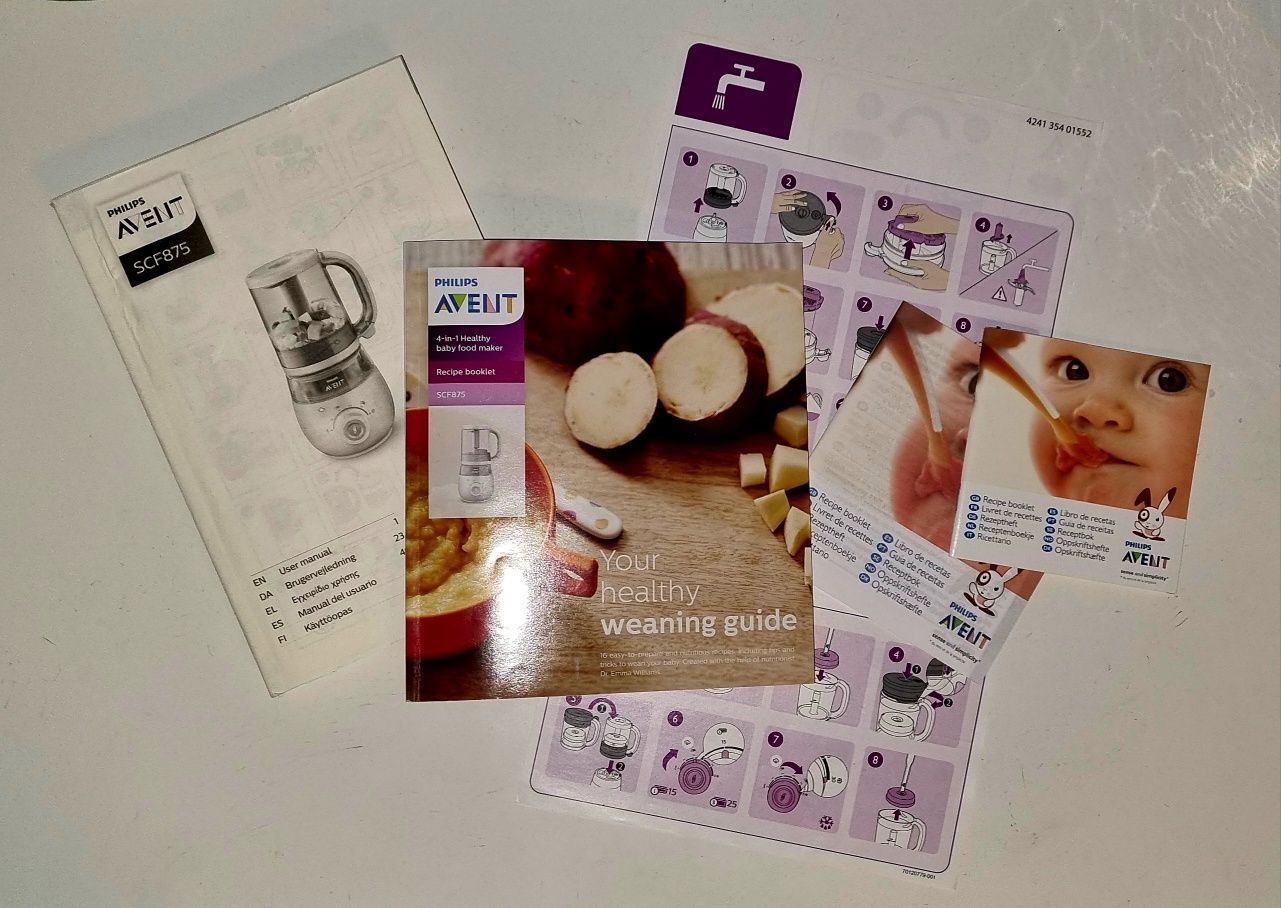Robot de Cozinha PHILIPS AVENT Easy Papa (Branco)
