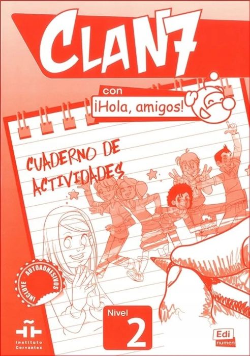 Clan 7 Con Hola Amigos 2 Język Hiszpański Zeszyt Ćwiczeń