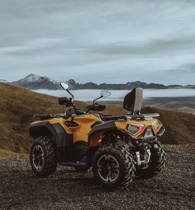 Quad Quady Hisun Guardian 550cc ALU! Wspomaganie!