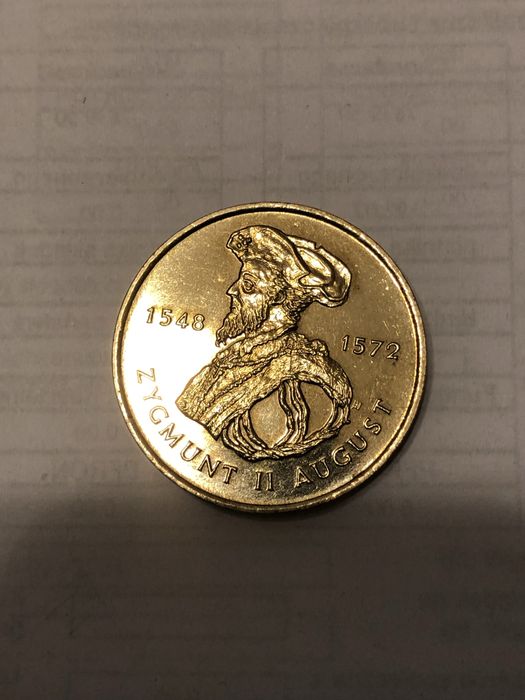 2 zł rok 1996 Zygmunt August-oryginał