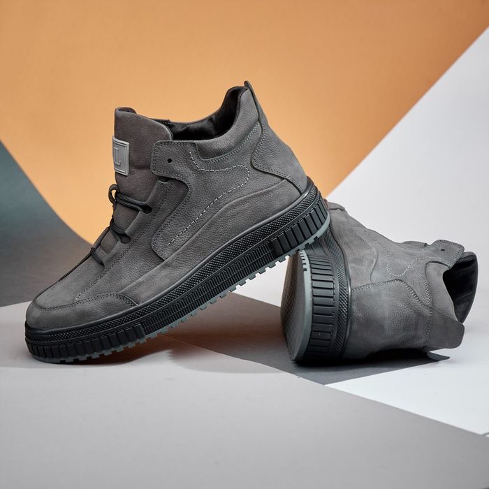 Зимние ботинки -20° кожа на меху