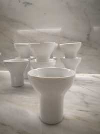 10 taças de porcelana