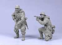Figurki Waffen SS żywiczne do złożenie 1:35 modelarstwo