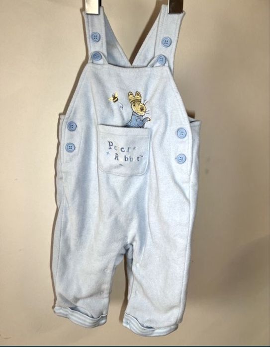 Spodnie, ocieplane, napy w kroku, rozmiar 74