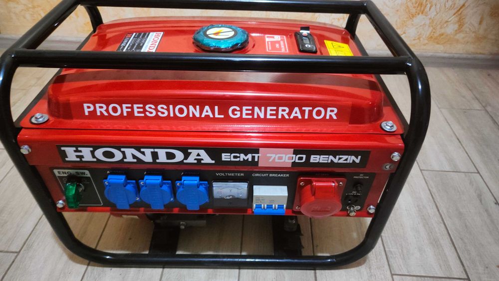 Генератор Honda ecmt 7000 benzin 7kwt